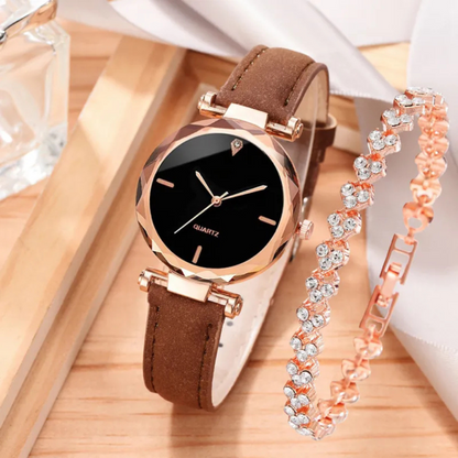 Lunaria | Simple Belt Watch Quartz