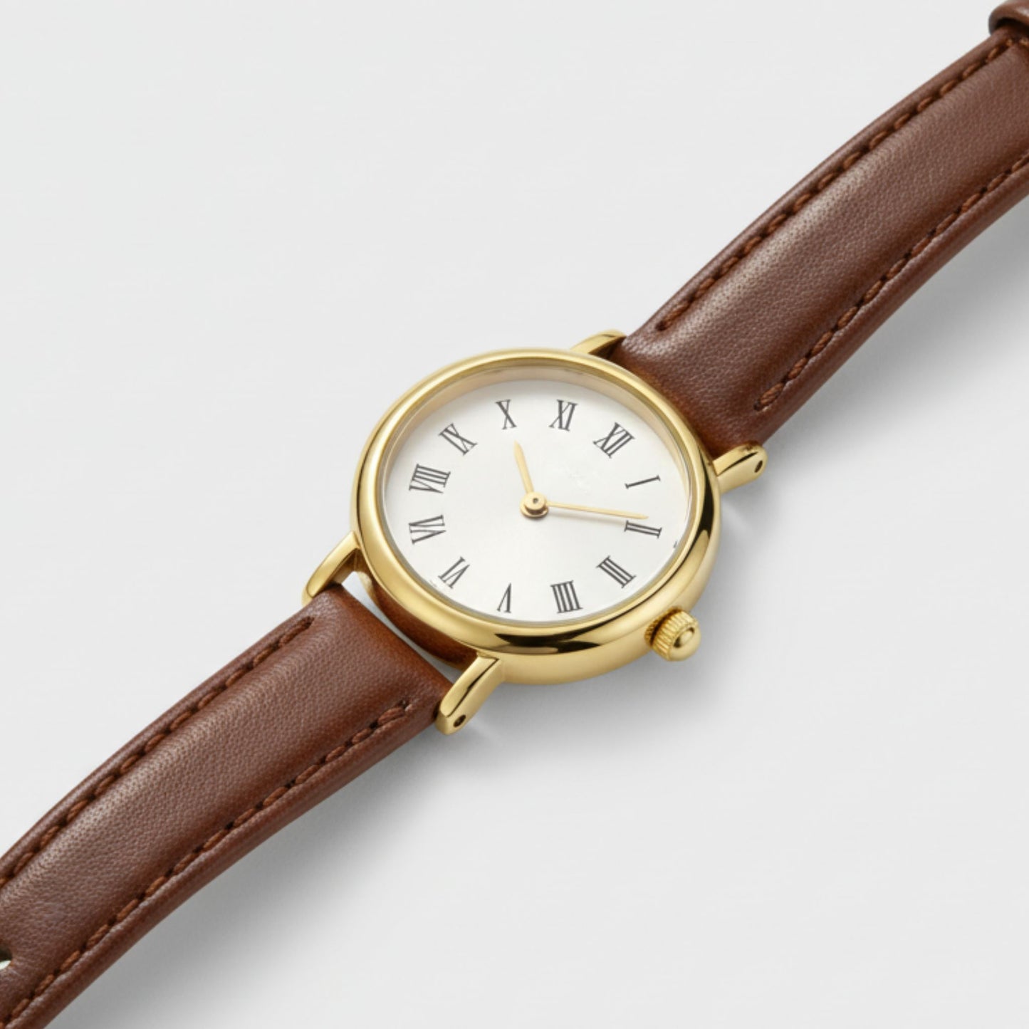 Lina | Simple And Compact Alloy Belt Watch