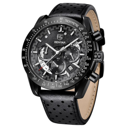 Crimson Tide | Elegant Quartz Watch for Timeless Style