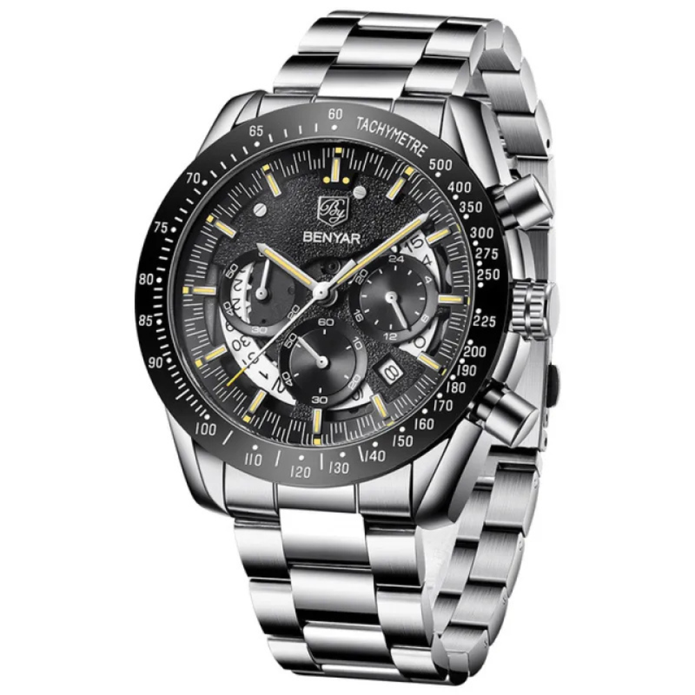 Crimson Tide | Elegant Quartz Watch for Timeless Style