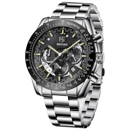 Crimson Tide | Elegant Quartz Watch for Timeless Style