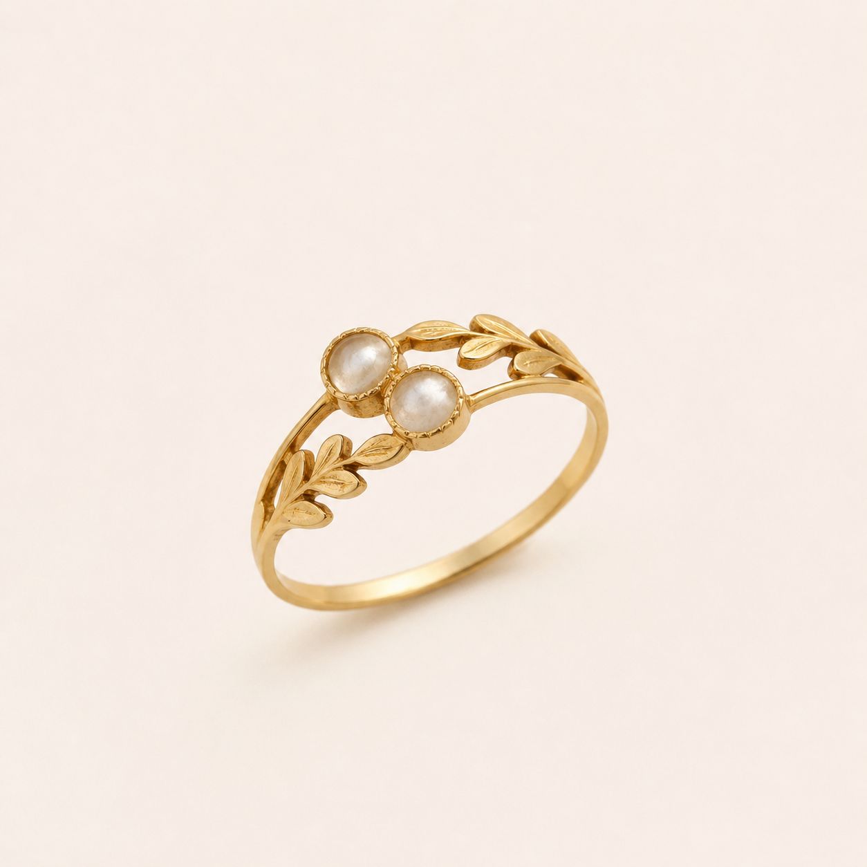 Golden Olive Ring