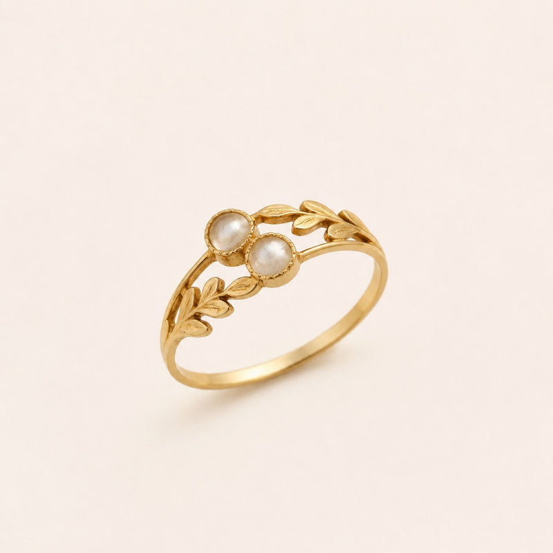 Golden Olive Ring
