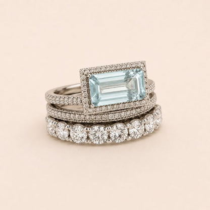 Aqua Grace Ring