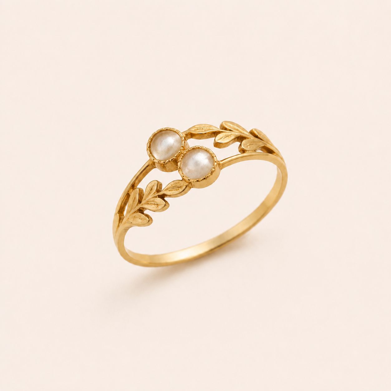 Golden Olive Ring