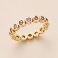 Round Stone Eternity Ring