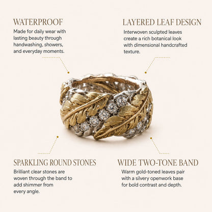 Seraphina Leaf Ring