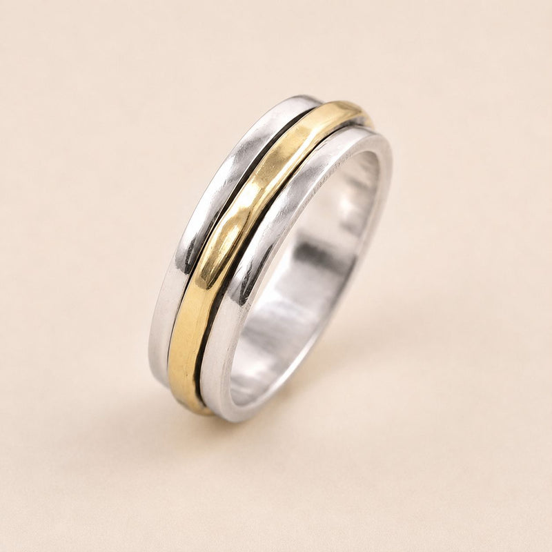Two-Tone Grooved Band