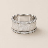 Crystal Edge Textured Band