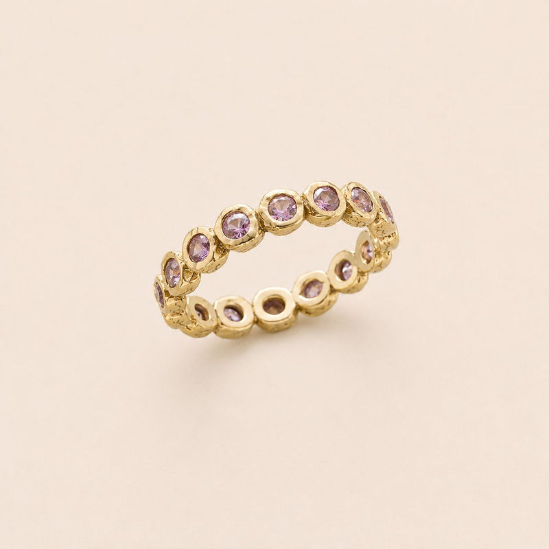 Round Stone Eternity Ring
