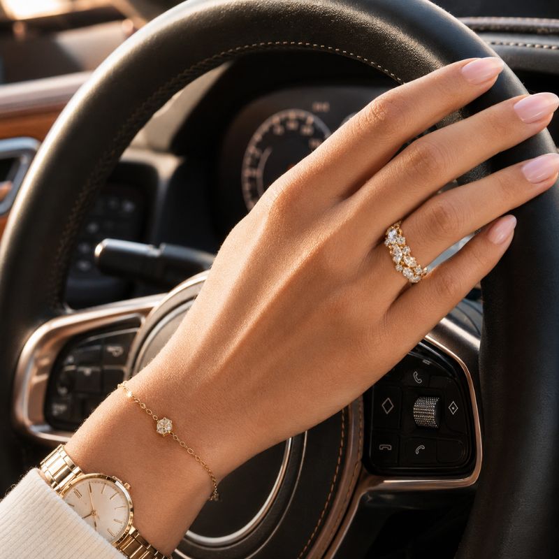 Bright Crystal Ring