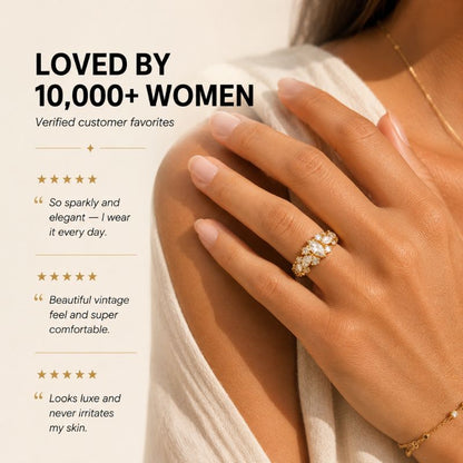 Bright Crystal Ring