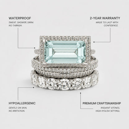 Turquoise Ring Set