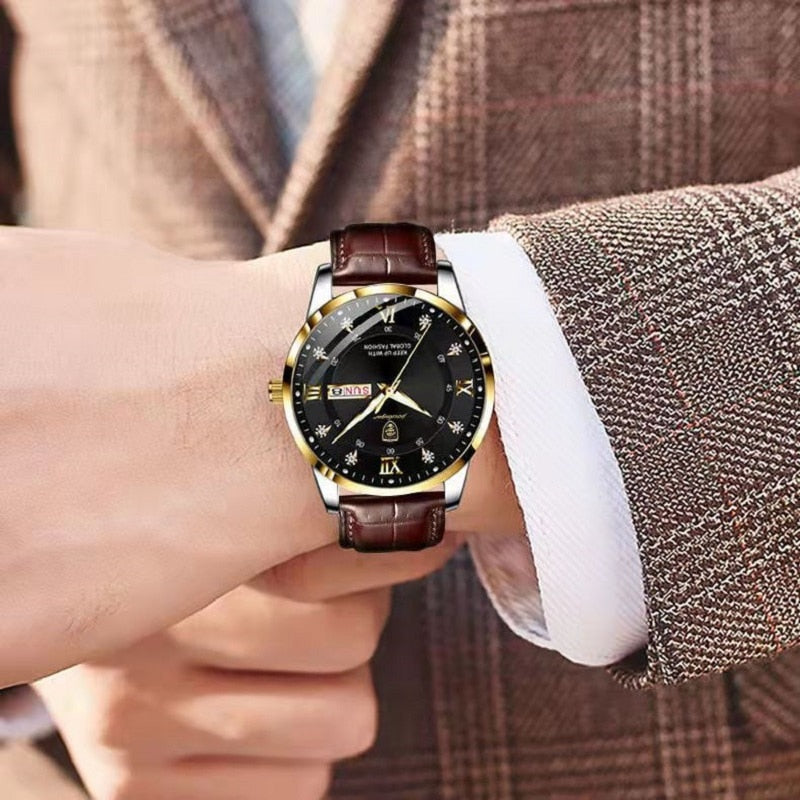 James | Premium Waterproof Glowing Men's Watch | 42mm