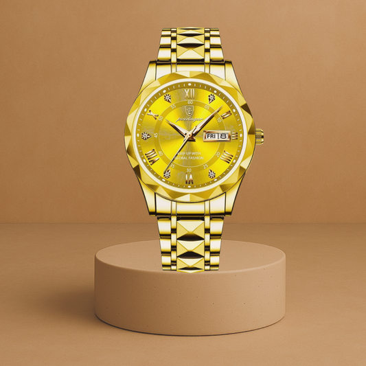 Women's luxury stainless steel watch