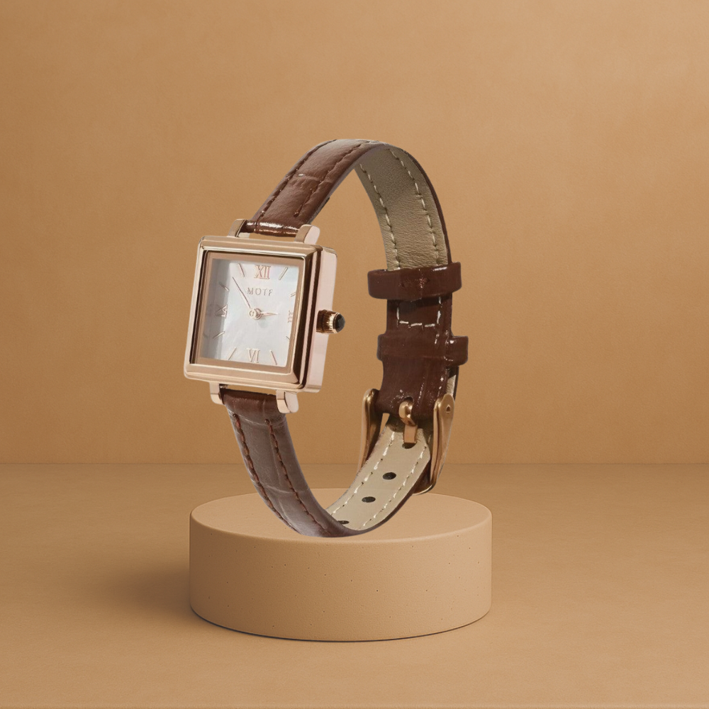 Diana - Serene Square Quartz Clock