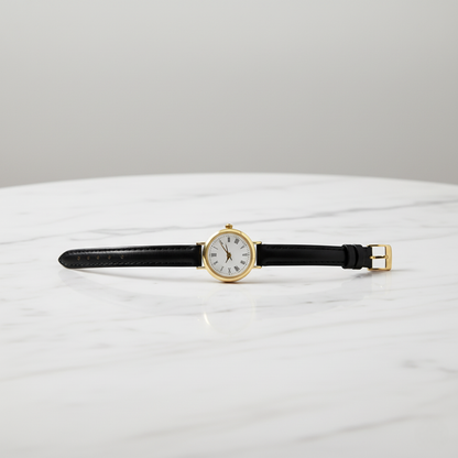 Lina | Simple And Compact Alloy Belt Watch