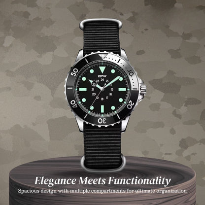 Robert | Classic Diver’s Watch with Luminous Markers