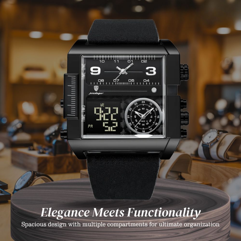 Dominic | Dual Display Fusion Watch
