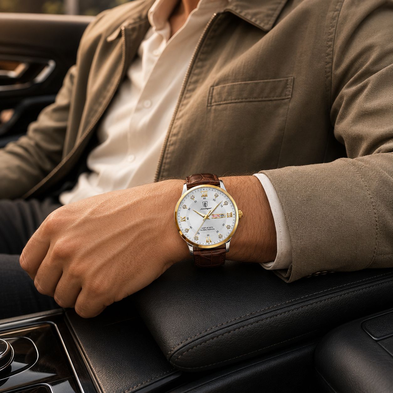 James Glowing Watch