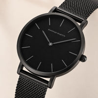 Minimalist Round Mesh Watch