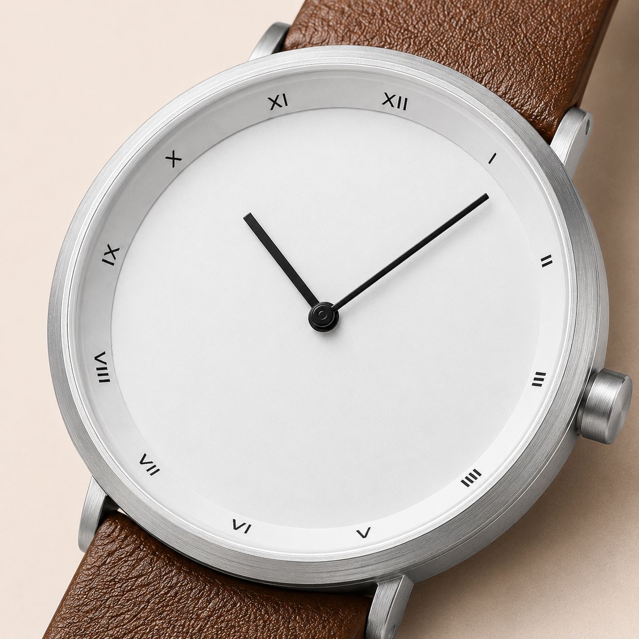 TimeEssence Luxury leather watch