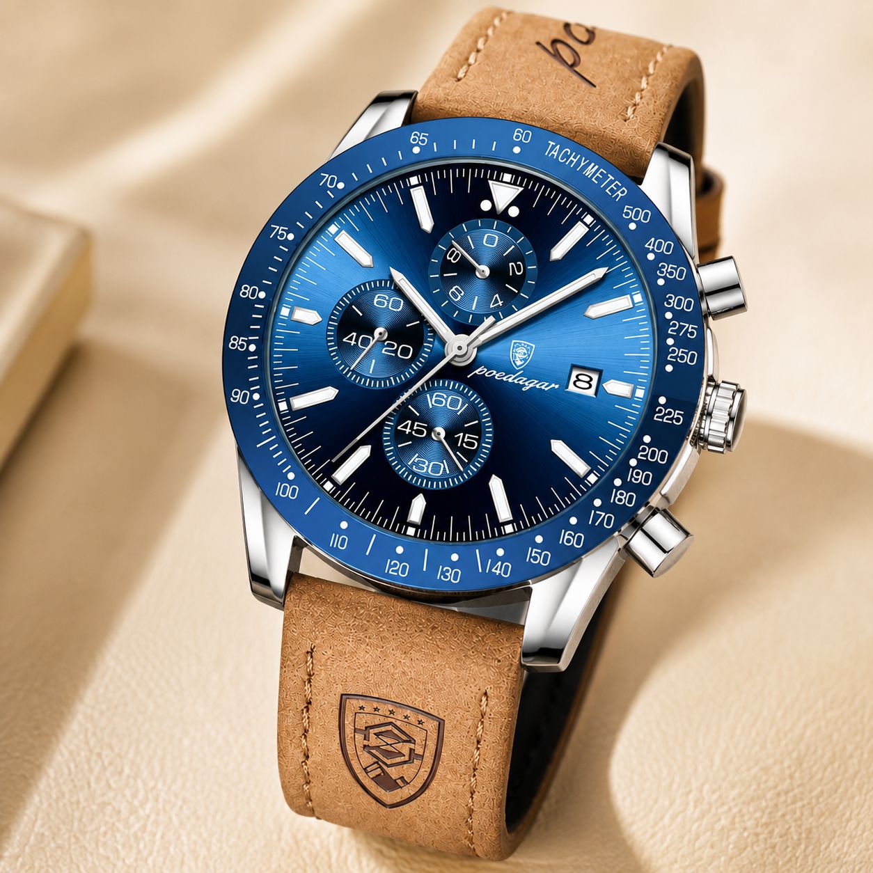 Chronograph  Versatile Men Watch