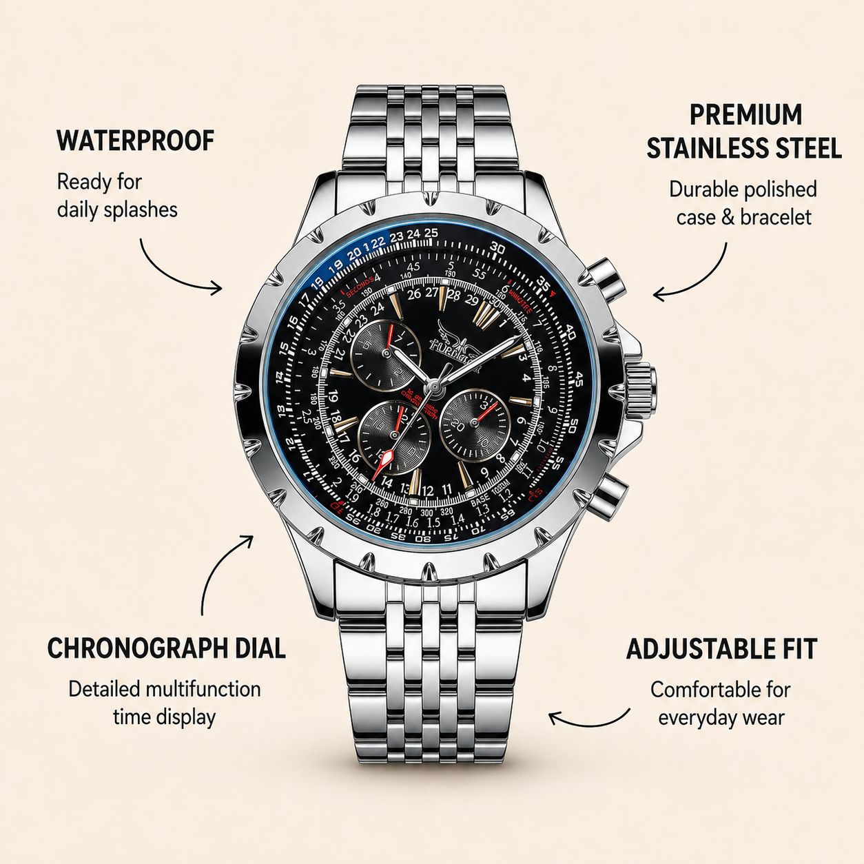 Mechanical Military Watch