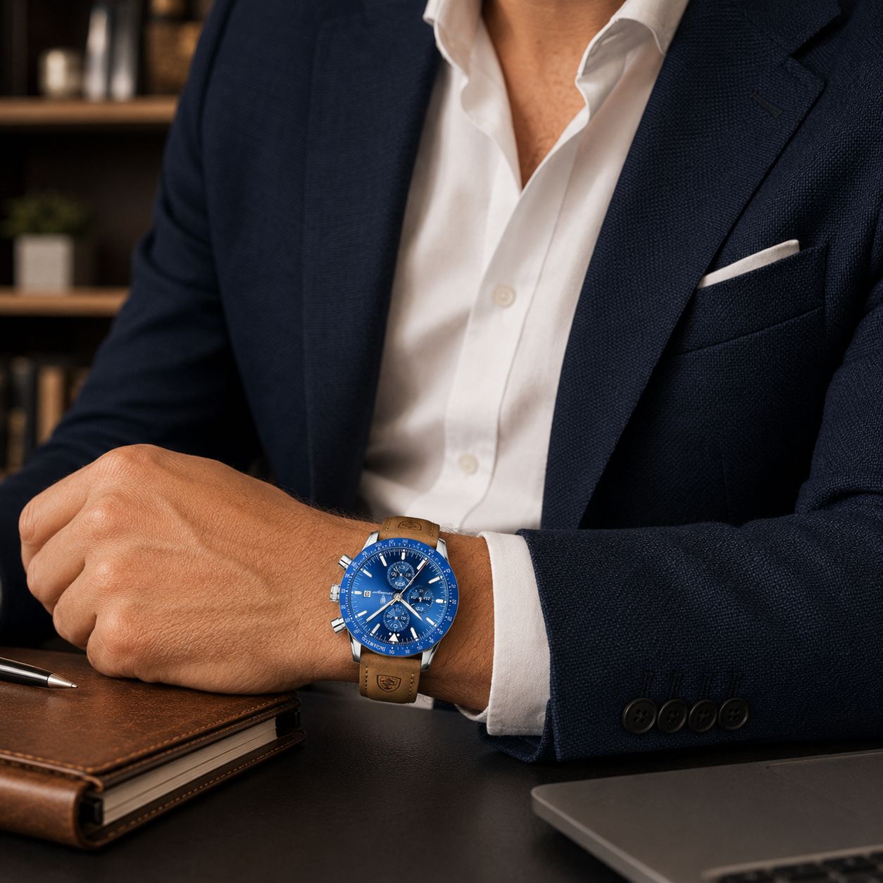 Chronograph  Versatile Men Watch