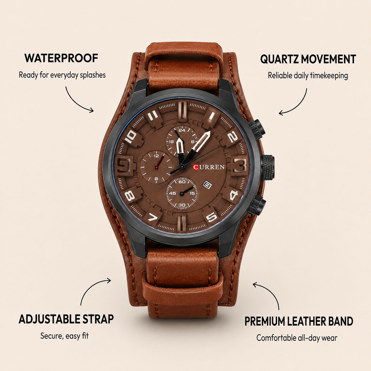 Luxury Navigator Watch