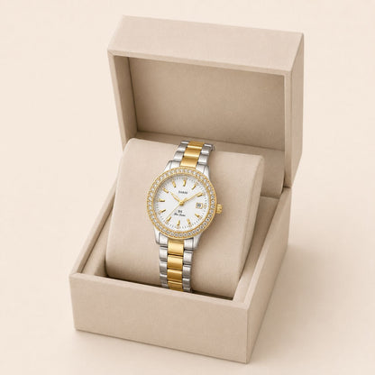 Quartz Watch With Diamonds