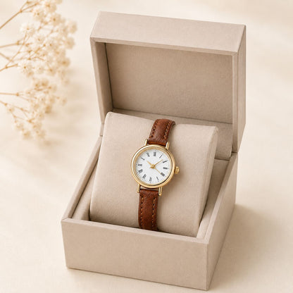 Alloy Belt Watch
