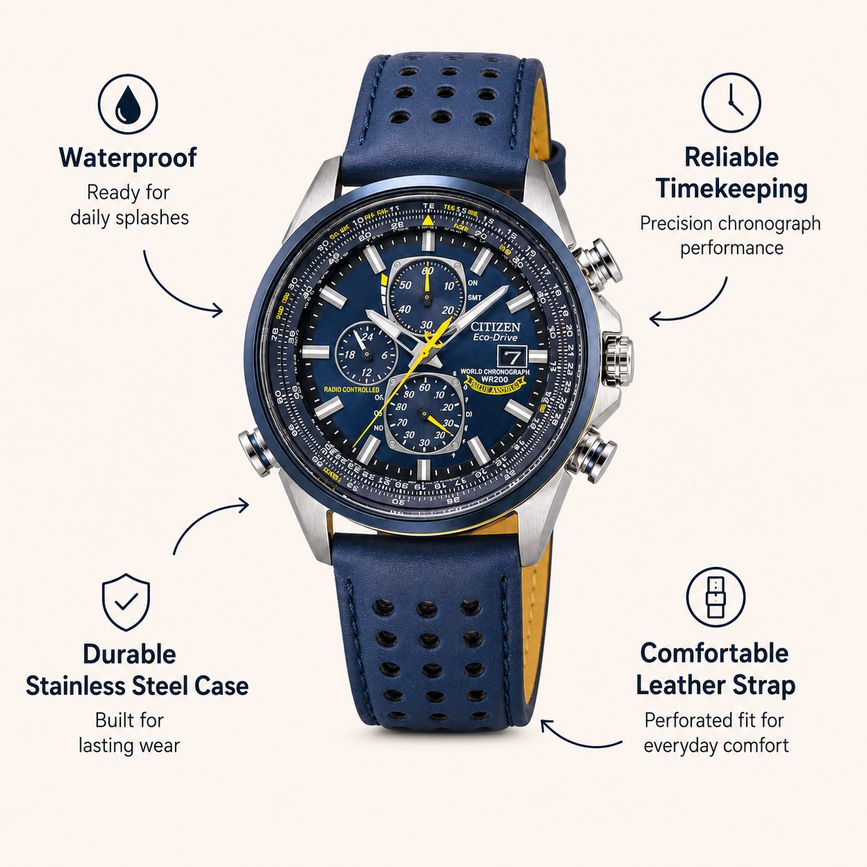 Ace Chronograph Watch