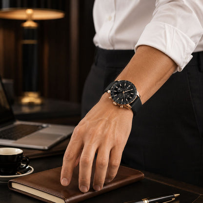 Chronograph  Versatile Men Watch