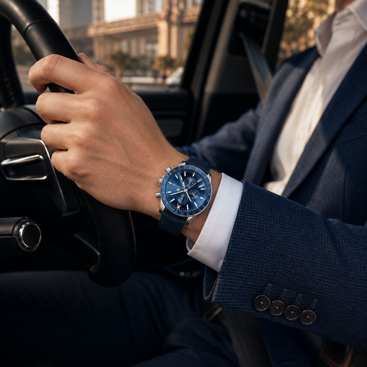 Chronograph  Versatile Men Watch