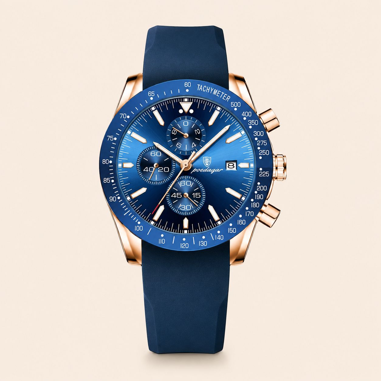 Chronograph  Versatile Men Watch