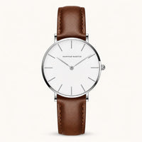 Classic Minimalist Leather Watch