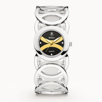 Luxury Gold Oval Women’s Quartz Bracelet Watch