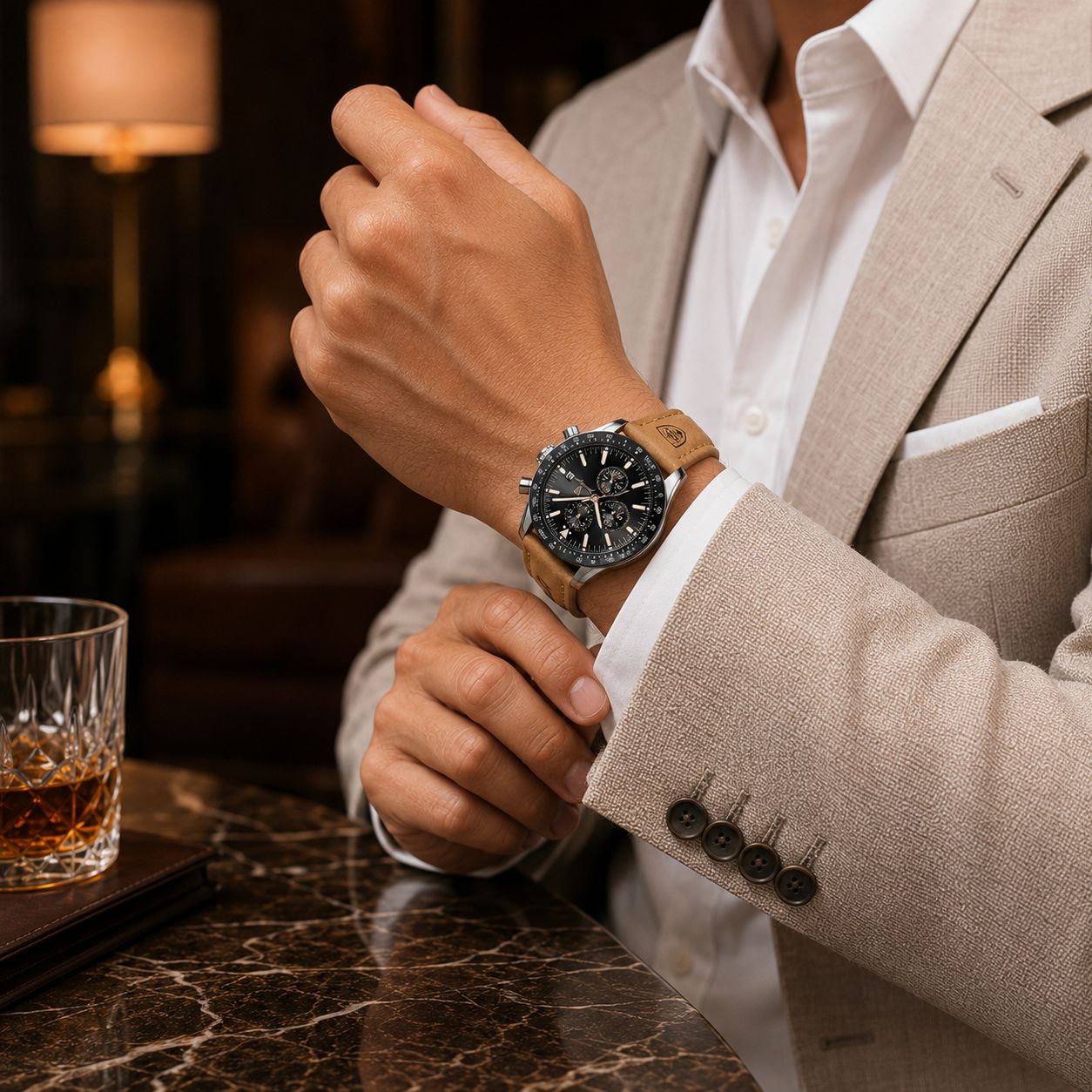 Chronograph  Versatile Men Watch