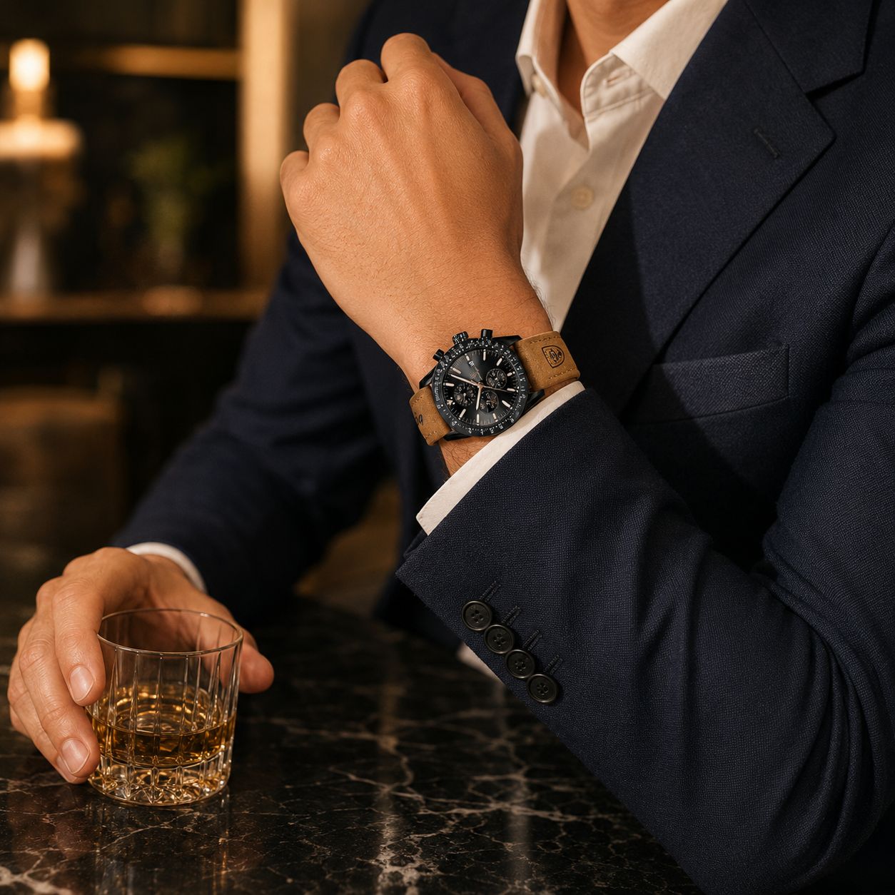Chronograph  Versatile Men Watch