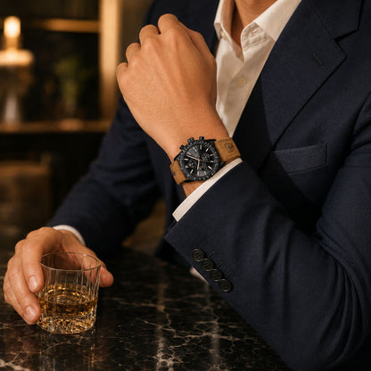 Chronograph  Versatile Men Watch