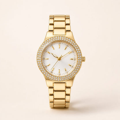 Quartz Watch With Diamonds