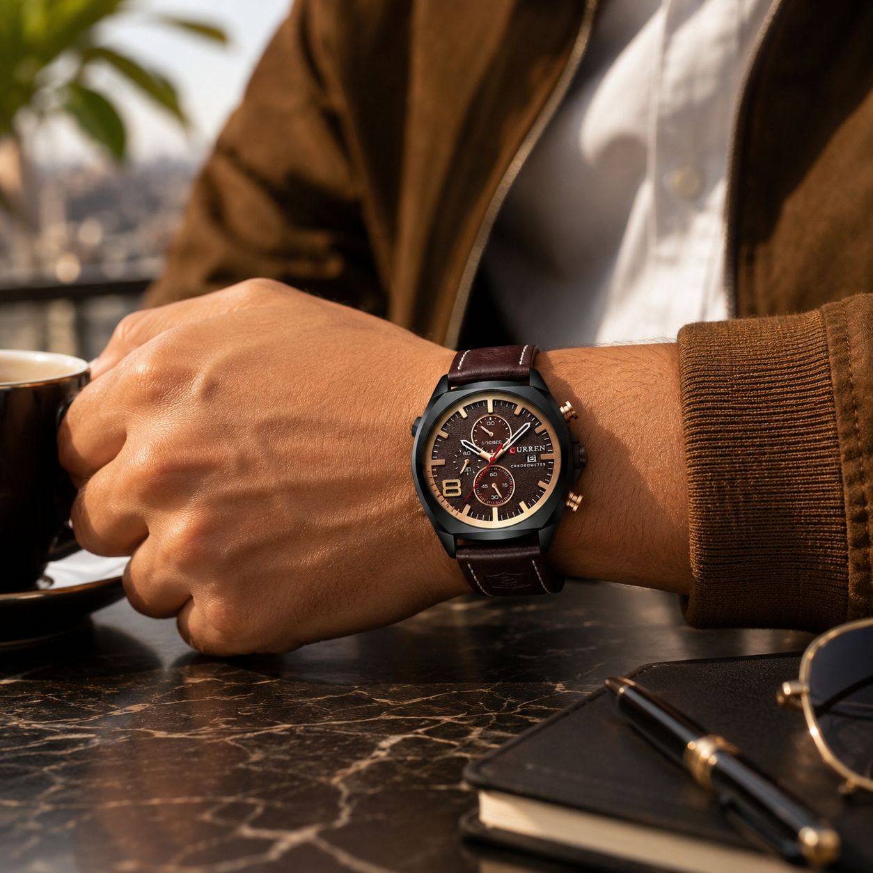 Modern Chronograph Watch