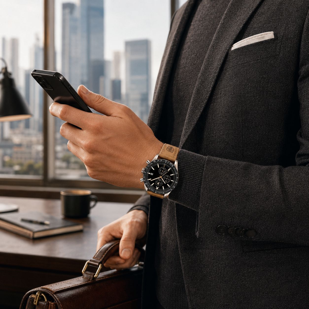 Chronograph  Versatile Men Watch