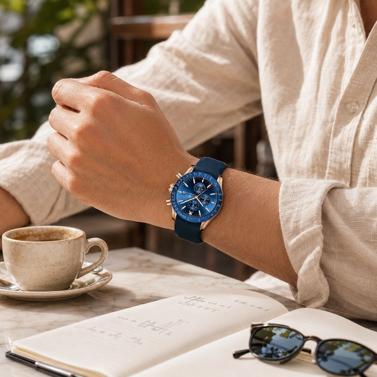 Chronograph  Versatile Men Watch