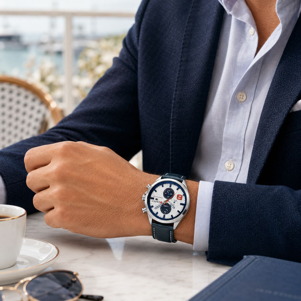 Modern Chronograph Watch