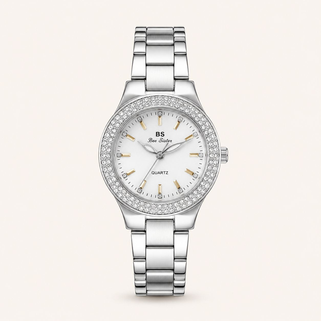 Quartz Watch With Diamonds