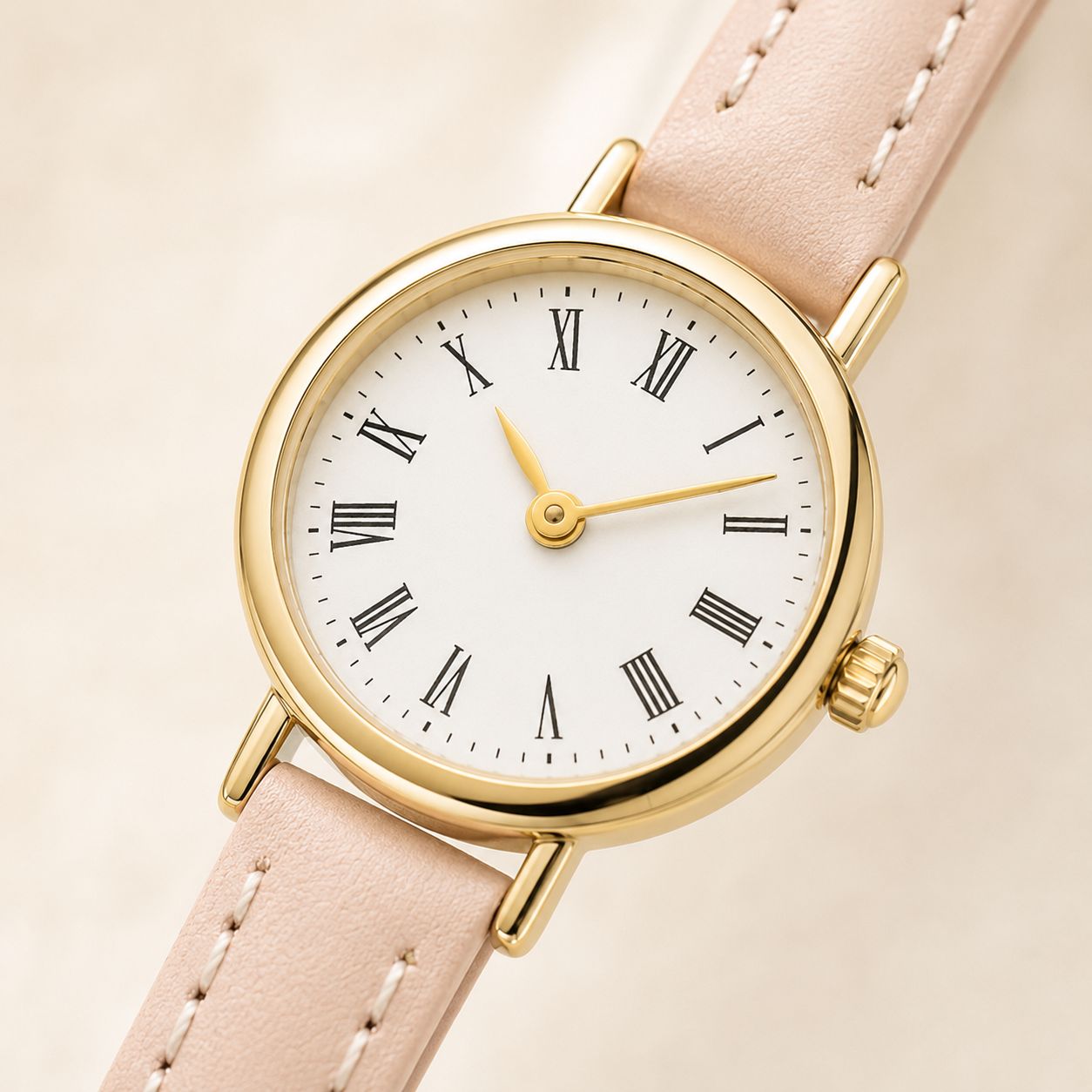 Alloy Belt Watch