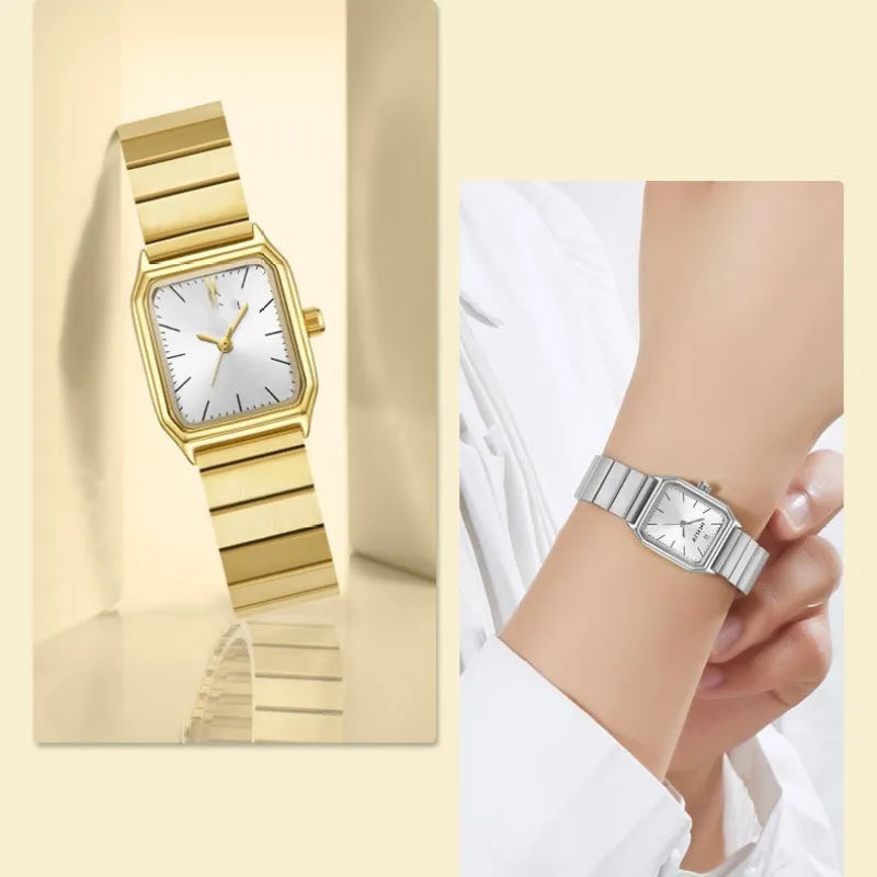 Women’s Waterproof Square Quartz Watch