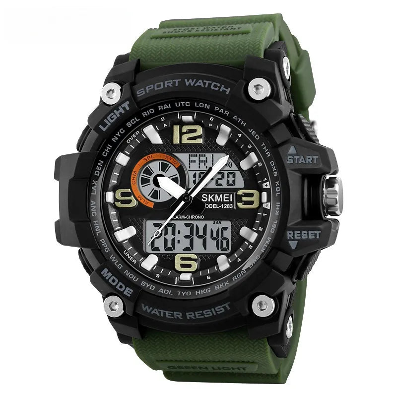 Sports Waterproof Electronic Watch Multifunctional Men